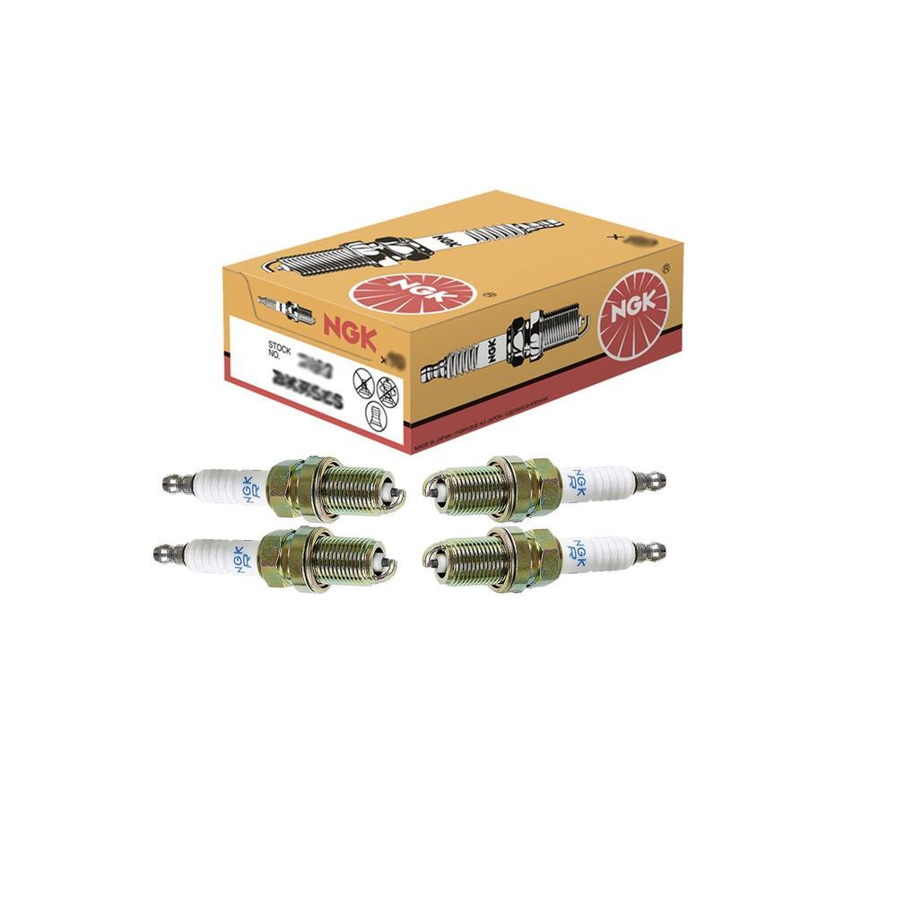 NGK Set of 4 Standard Nickel Spark Plugs For Saab 900 9000 2.0L L4