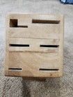 JA Henckels Int'l Wooden Knife Block 7 Slots Block Only 675 Birch — photo 4
