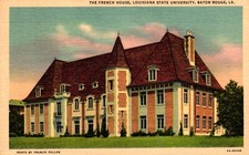 The French House Louisiana State University Baton Rouge Postcard June Posted