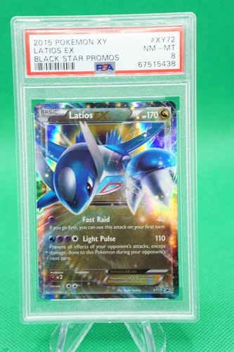 2015 Pokemon XY Black Star Promos #XY72 Latios EX PSA 8 ES6