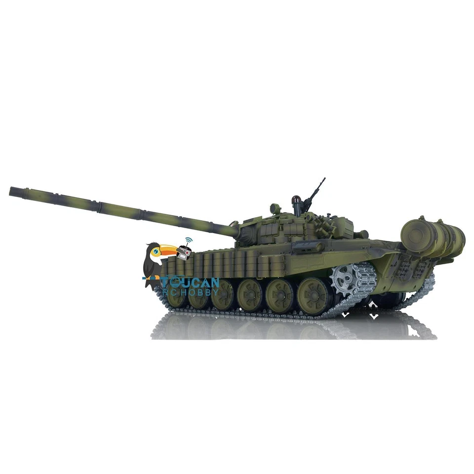 Heng Long 1:16 7.0 IR BB Battle RC Tank FPV T72 3939 360° Turret Armor FPV Smog - Image 2 of 4