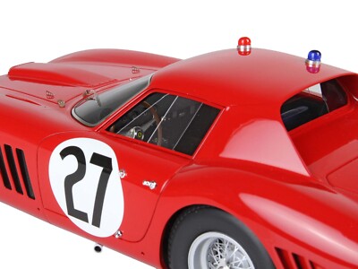 Miniature BBR Ferrari 250 GTO NART #26 - 1/18, Le Mans 1964, Avec Vitrine, Neuve