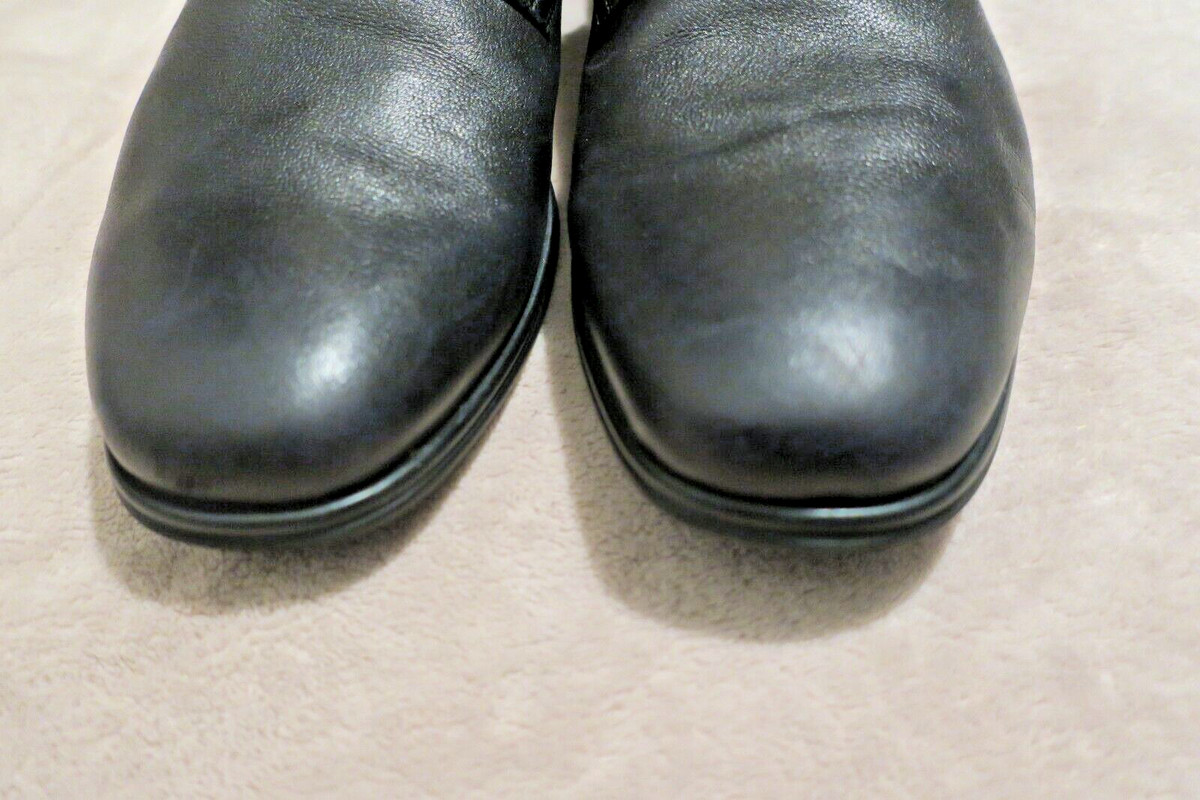 Salvatore Ferragamo Men's Black Oxford Shoes Size 13 View 5