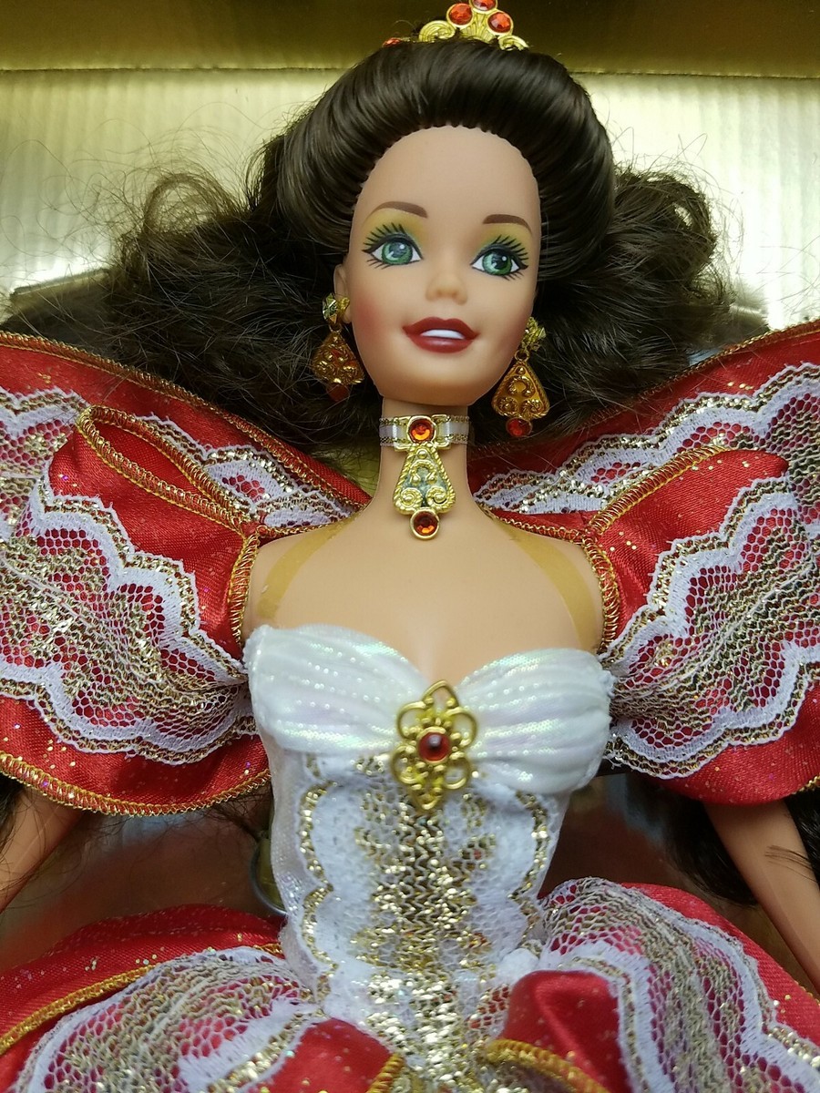 1997 Happy Holidays Barbie Doll Special Edition 10th Anniversary
