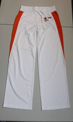 New AUTHENTIC HOOTERS Jumpsuit Track Warm Up Suit ▪ White/Orange ▪ XS ▪ X-Small - Picture 9 of 12