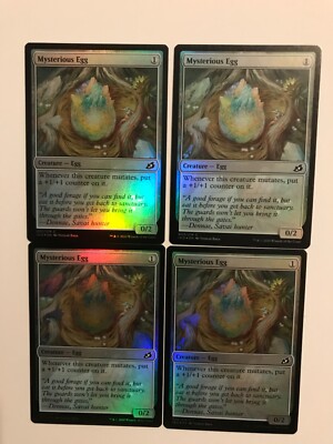 MYSTERIOUS EGG x4 (foil) : IKORIA Magic the Gathering Mtg card; NM, mutate | eBay MYSTERIOUS EGG x4 (foil) : IKORIA Magic the Gathering Mtg card; NM, mutate | eBay