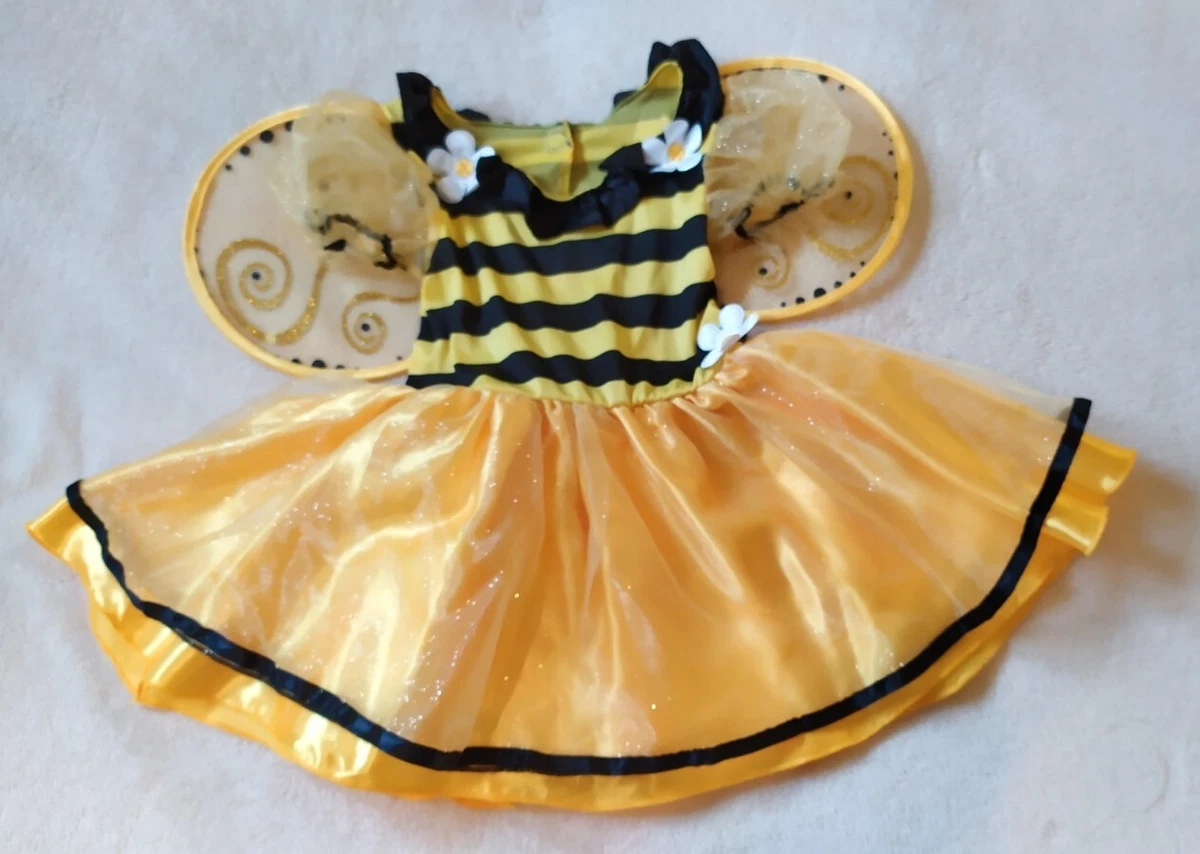 Girls Little Stinger Bumble Bee Baby Costume 12 24 Mth Fancy Dress Outfit Amscan