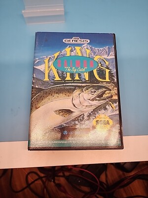 Salmon King Sega Genesis Game And Case No Manual Works
