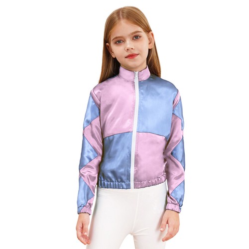 Girls Jacket Carnival Horse Riding Racehorse Costume Top Dress Up Clothes Coat - Picture 40 of 66