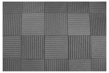 Soundproofing Acoustic Studio Foam - Wedge Style Panels - 12"x12"x1" Tiles