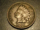 1907 Indian Head Cent VF