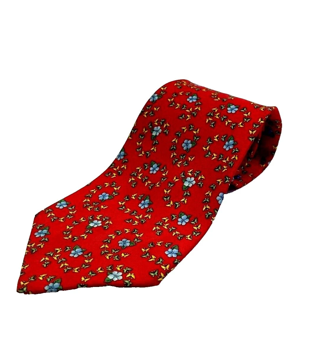 Lazos de flores para hombres Salvatore Ferragamo