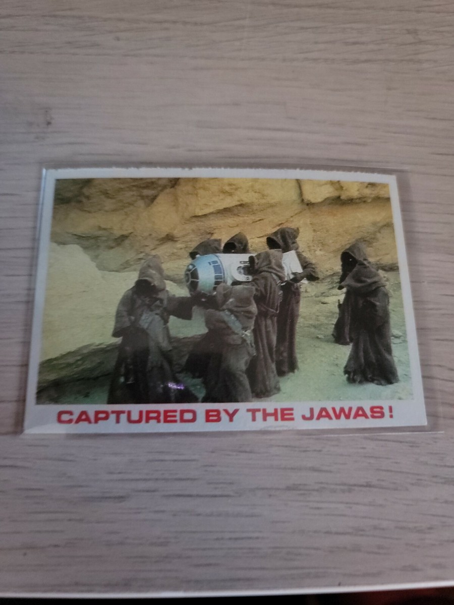 1977年製!STAR WARSカード·8枚セット③ 1977 Burger King Star Wars Everybody Wins Cards - Lot Of 6