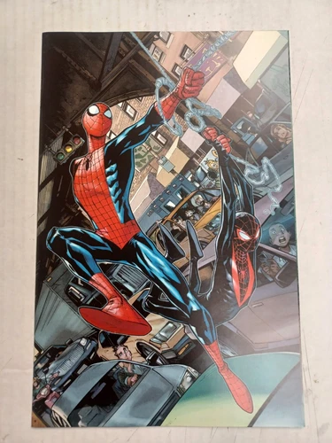 Spectacular Spider-Men #1 - 1:100 Virgin - Humberto Ramos - Marvel 2024 - VF/NM
