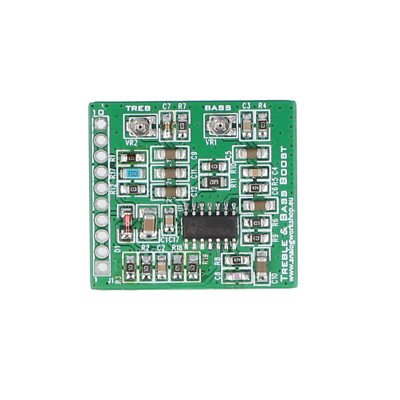 Active Onboard Guitar Treble & Bass - Boost Preamp AnalogWorkshop