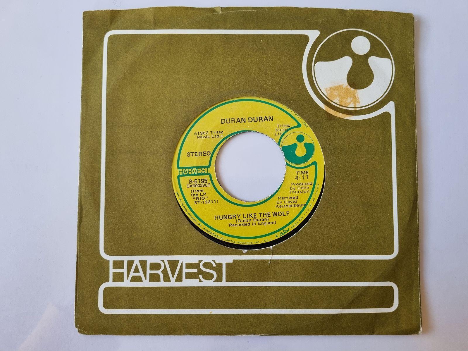Duran Duran - Hungry like the wolf 7'' Vinyl US 2 DIFFERENT MIXES!