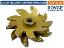 LAMA DISCO DI RICAMBIO 35MM PER SCANALATORE TRACCIATRICE A FRESA