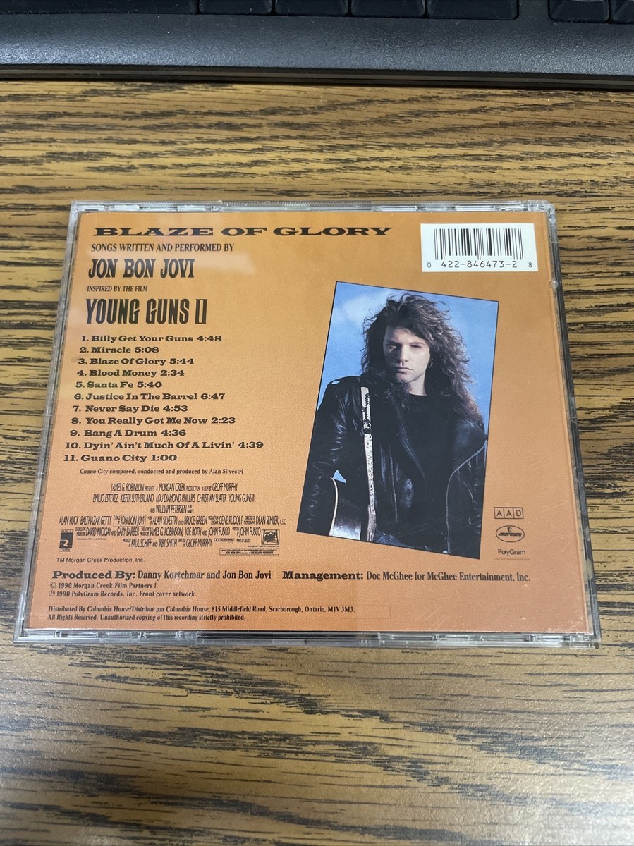 JON BON JOVI - Blaze of Glory/Inspired by Young Guns 2 II