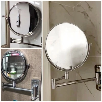 FEEL2HOME Kosmetikspiegel Schminkspiegel 10-fach Vergrößerungs Wandspiegel Badspiegel 20cm