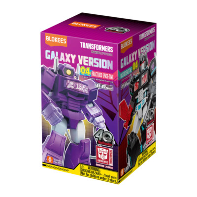 Blokees Transformers Galaxy Version Vol. 04 - Single Blind Box - US Seller
