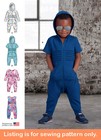 Sewing Pattern Sew Boys Clothes Clothing Jumpsuit Hood Romper Toddler Baby 9486