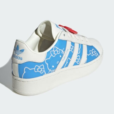 Adidas X Hello Kitty Superstar XLG Women's 'Blue Burst