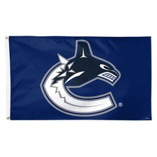 WinCraft Vancouver Canucks 3' x 5' Primary Logo Single-Sided Flag