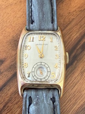 Hamilton Boulton 19 Jewel Gold Filled 1941 Wristwatch