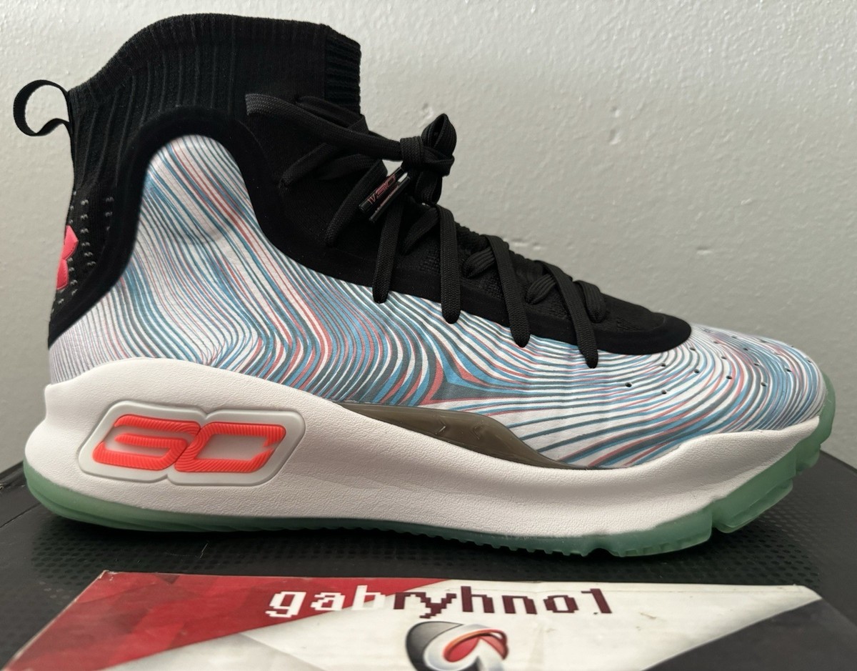 Under Armour Curry 4 Basketball Shoes 1298306-016 More Magic Mens