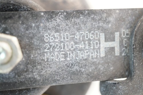 π
2016-2022 TOYOTA PRIUS OEM. FRONT DRIVER & PASSENGER LOW PITCH NOTE TONE HORN - Picture 6 of 9