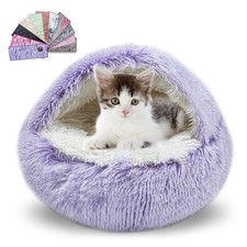 Cat Beds for Indoor Cats,Cat Cave for Puppy and Kitty,Calming Small Dog Bed f...