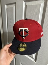 New Era 59Fifty Minnesota Twins Low Profile Fitted Cap Size 7 1/2