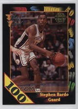 1992 Wild Card Collegiate 100 Stripe Steve Bardo #117 Rookie RC 0q3. rookie card picture