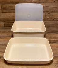 VTG. TUPPERWARE MICROWAVE 3 Qt 5 Qt. LASAGNA ...