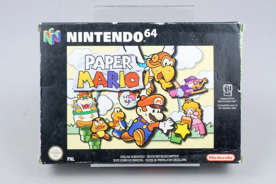 Nintendo 64 *Paper Mario* N64 OVP mit Anleitung - Bild 3 von 4