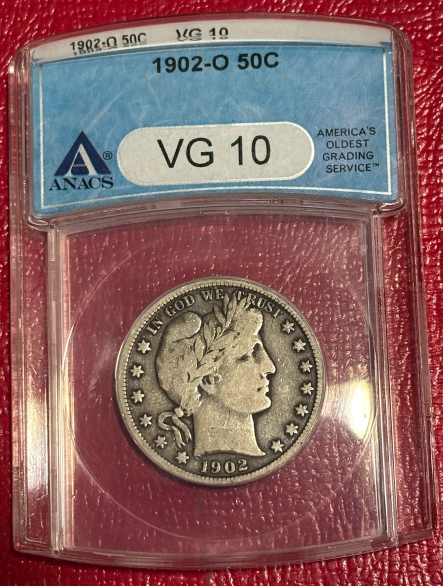 1902 Year Barber Half Dollars (1892-1915) for sale | eBay