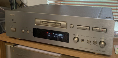 DENON DMD1800AL MiniDisc Recorder Silver AC100V 50Hz/60Hz 16W