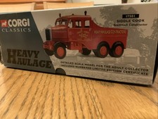 Corgi 17501 Scammell Constructor – Siddle Cook Heavy Haulage 1:50 Boxed Classic