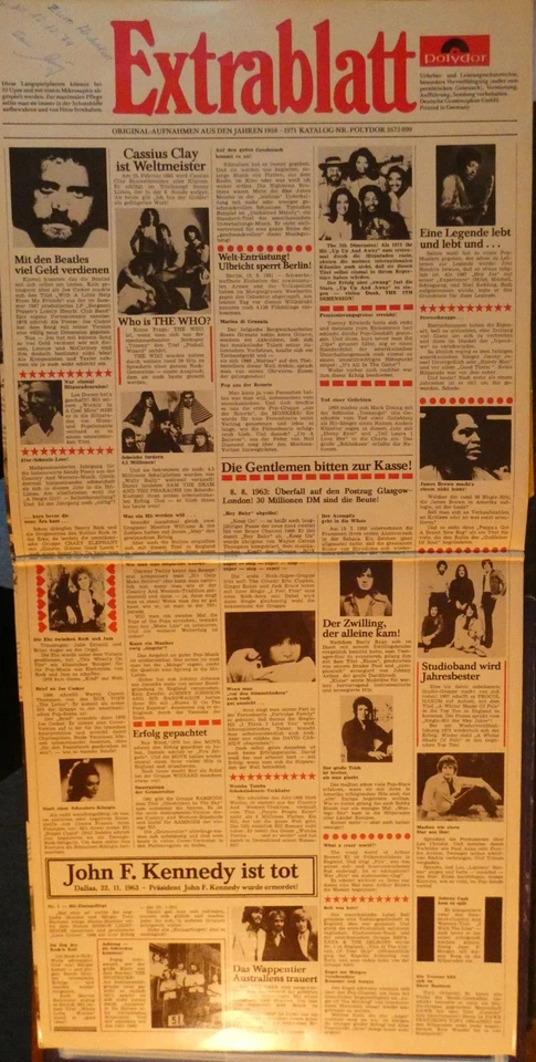 2 Schallplatten Vinyl DLP  aus Sammlung - 40 Golden Oldies - Rock-Pop-Sampler - Bild 2 von 4