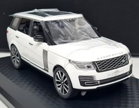 Qy Toys 1/24 - Range Rover 50Th Anniversary White Diecast Scale Model Car