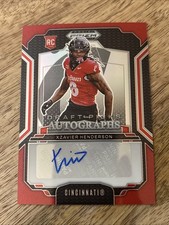 2025 Panini Prizm Draft Picks Xzavier Henderson Auto Red /399 Bearcats PWE