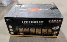 Archipelago Lighting Low Voltage Black Dusk to Dawn Path Light Kit (6-Pack)(B615