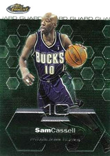 2002-03 Finest #79 Sam Cassell Milwaukee Bucks