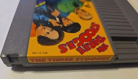The Three Stooges NES Nintendo Entertainment System, 1989 - Tested