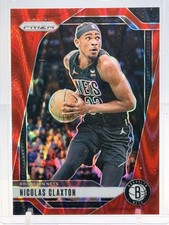 Nicolas Claxton 2021-22 Panini Prizm Red #38 SN #/299