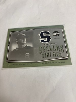 2004 Upper Deck Vintage - Stellar Stat Men Khalil Greene #SSM-14 (MEM)