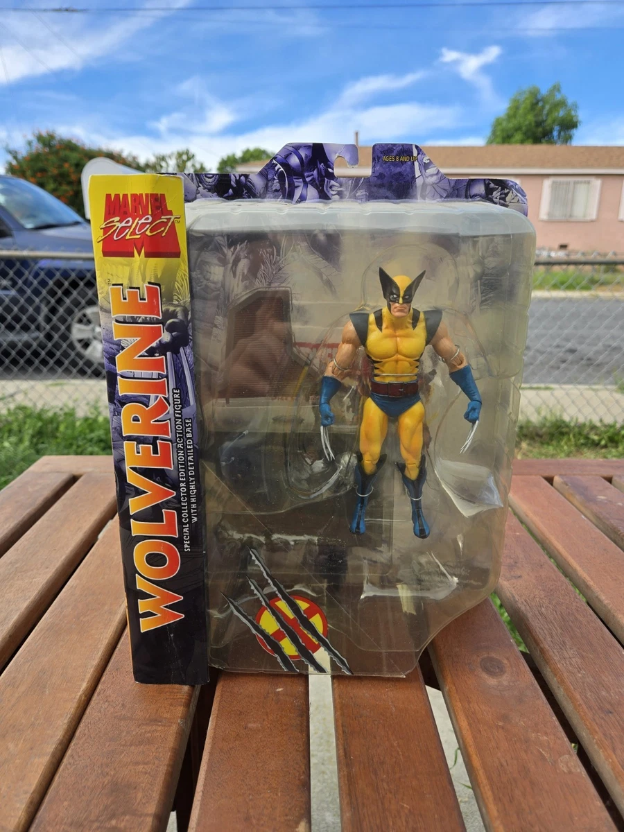 Wolverine Marvel Icons – Diamond Select – Version Jaune – Avec Boîte – Occasion
