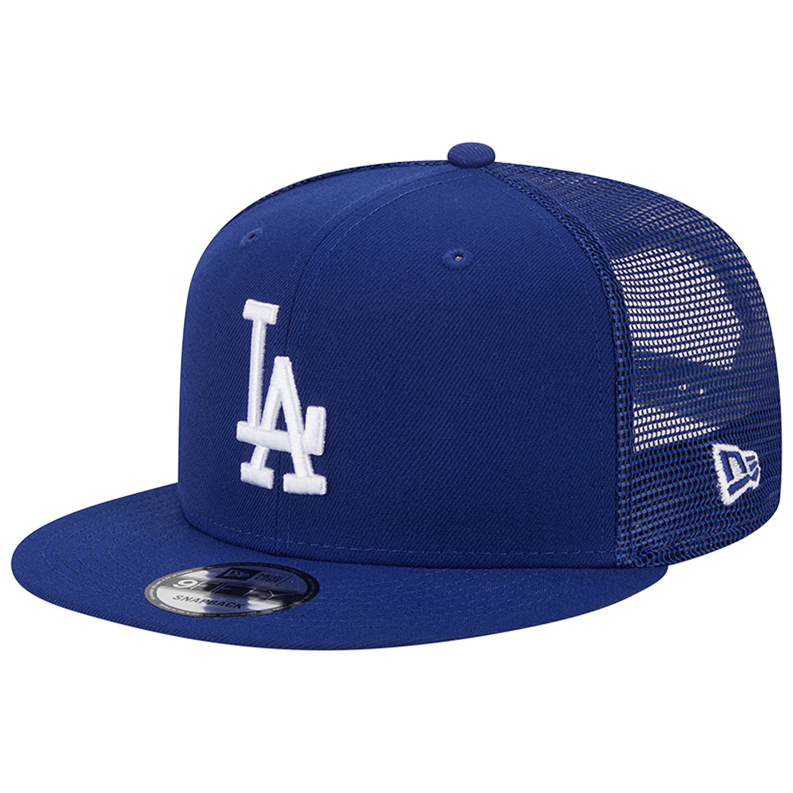 Men's New Era Royal Los Angeles Dodgers Team Color Trucker 9FIFTY Snapback Hat