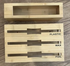 2pcs Drawer Organizer Bamboo Plastic Wax Foil Long Bags - A2000