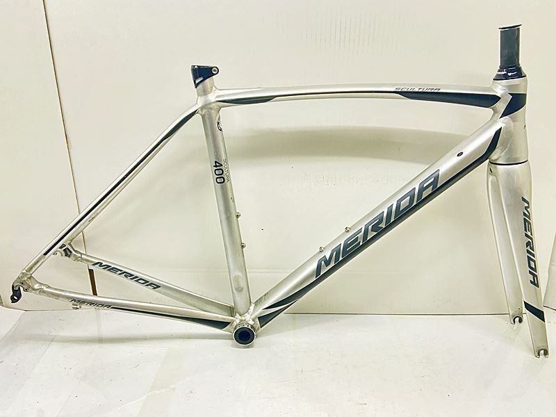 MERIDA SCLUTURA400 フレーム MERIDA SCULTURA 400 Aluminum Road Frame Set 2016 Silver Size 50 | eBay